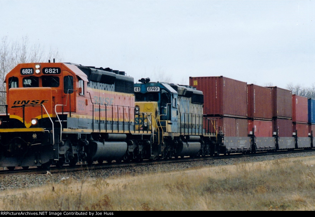 BNSF 6821 East